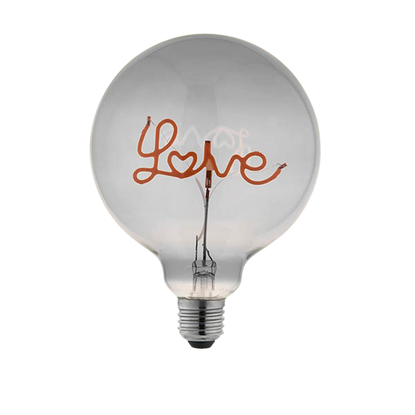 Love LED Filament Bulb
