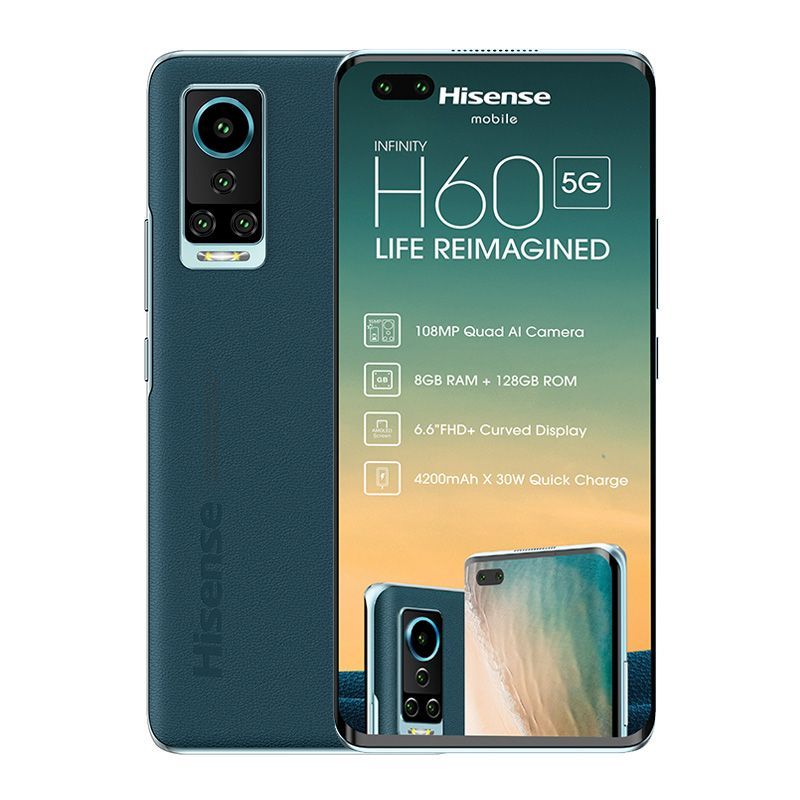 Hisense Infinity H60 5G 128GB Single Sim - Green