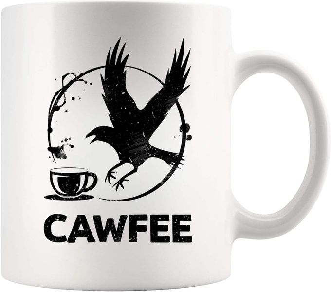 Cawfee-Father's day-Mother's day-Valentines-Christmas Mug