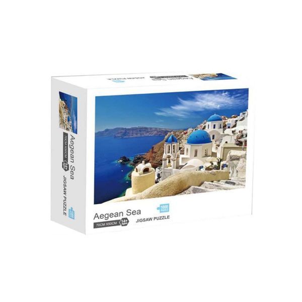 Pack Of 1000 Aegean Sea Jigsaw Puzzle Game