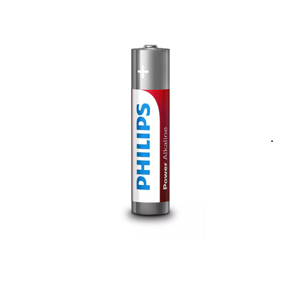 Philips Power Alkaline AAA Batteries 1.5V LR03P6B/40 6 Pack