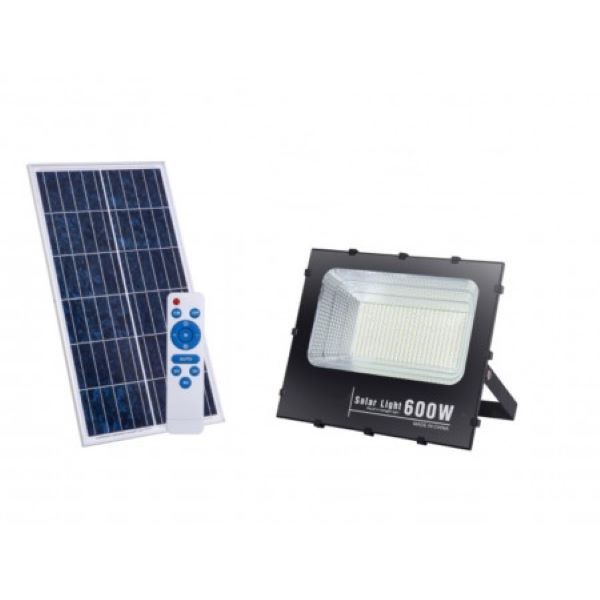 600W Solar Flood Light With Remote