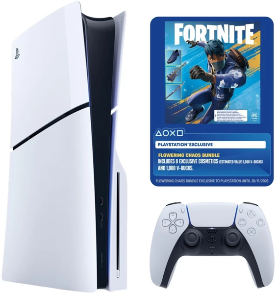Playstation 5 Slim Disk - Fortnite Voucher included