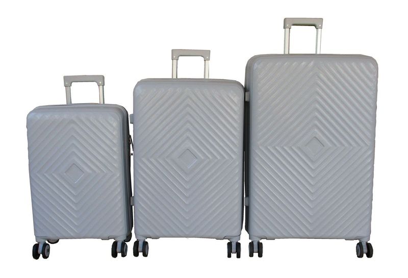 Unbreakable 3-Piece Hardside Luggage Set-Spinner Wheels