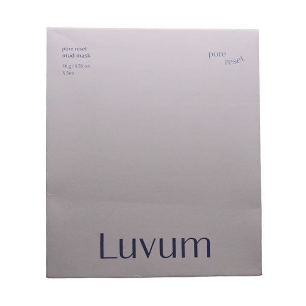 Luvum - Pore reset Mud mask [Pack of 5]