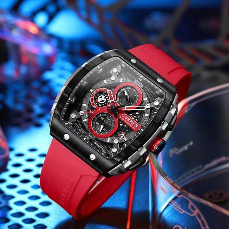 Stormforce Precision Chronograph Watch for Men Red Shop Today