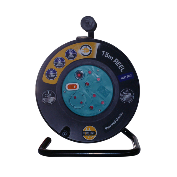 Current Extension Plastic Reel 10A 15M