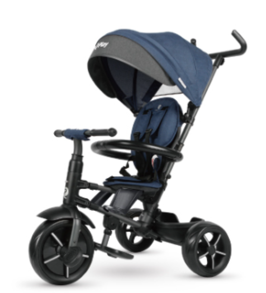 Qplay Rito Star Tricycle with Eva Wheel Blue