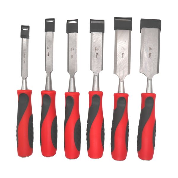 Stier Professional Wood Chisel 13/16/19/25/32/38mm Combo Pack