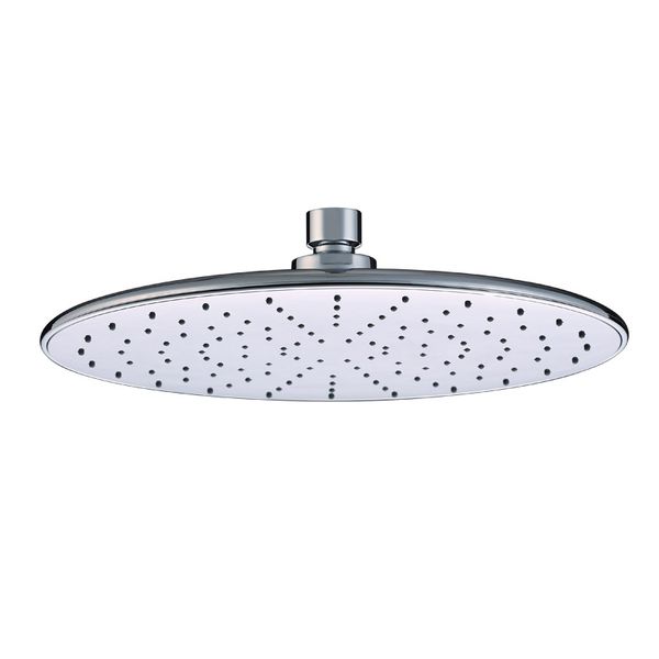 Olive Tree High-Pressure Slimline Chrome Plated Round Showerhead 10Inch