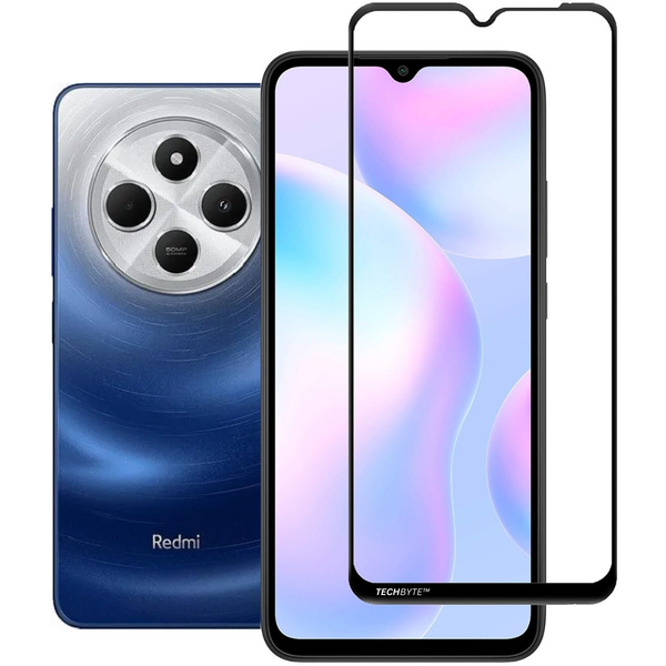 TechByte Premium Tempered Glass Screen Protector for Xiaomi Redmi 14C (4G)