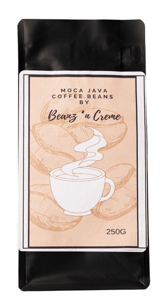 Beanz n Crème Moca Java Blend Coffee Beans 250g
