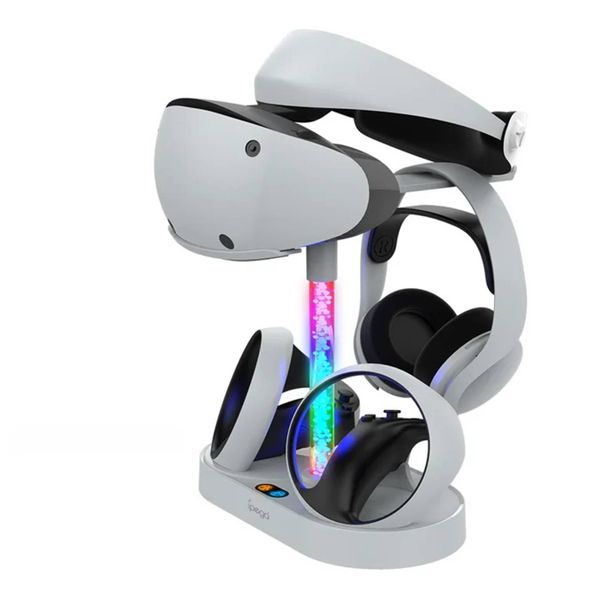 Ipega Rainbow Dual Charging Dock Compatible for Playstation 5 VR2 -P5V001