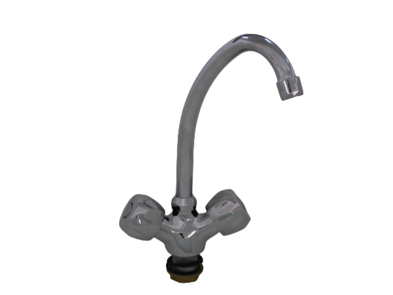 Classically Glowing Basin Mixer Swivel Spout