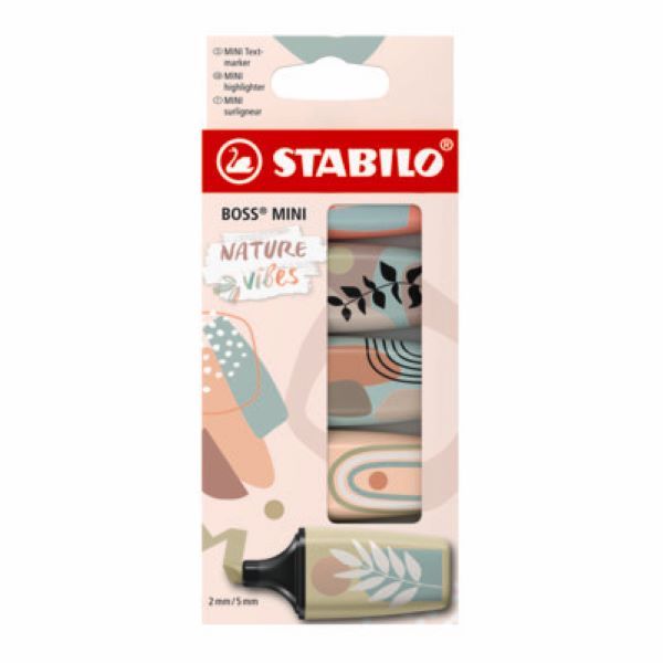 STABILO BOSS Mini Naturevibes 5pc Wallet