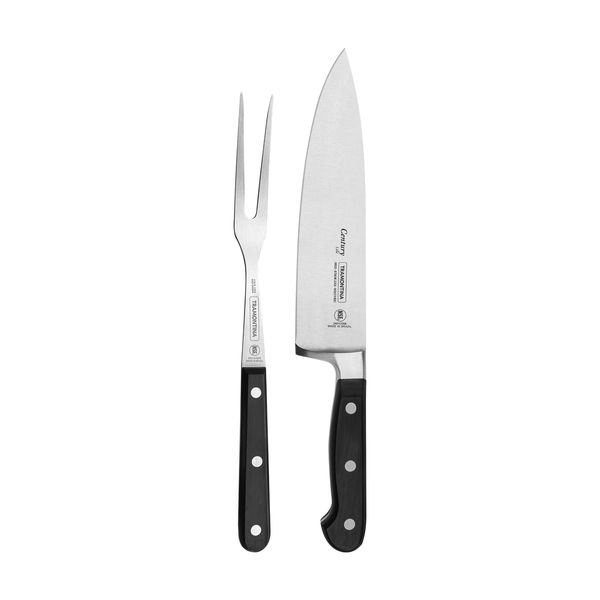 Tramontina 2-piece Century Carving Set with Stainless Steel Blades