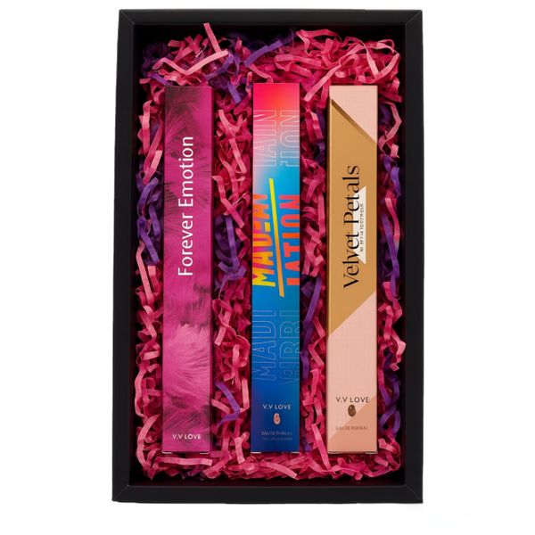 3 Piece Fragrance EDT Mist Gift Set - For Men &amp; Women