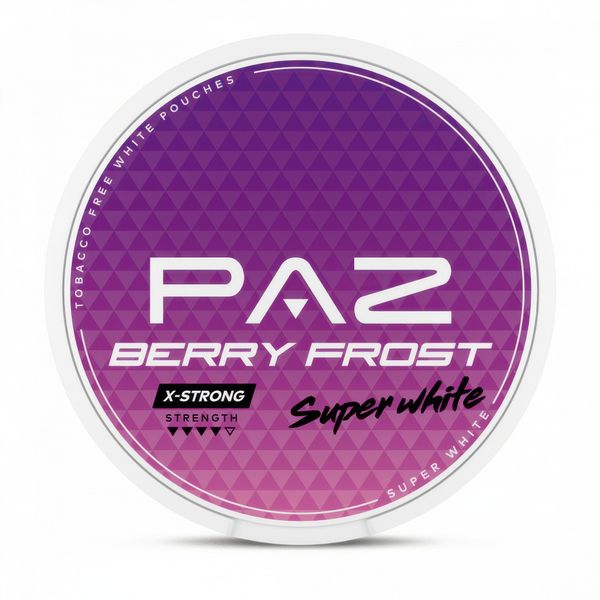 PAZ - X-Strong Berry Frost - Nicotine Pouches