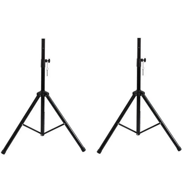 2 Pack - Heavy Duty Speaker Stand (Black, 60kg Max Load) SiRCONY