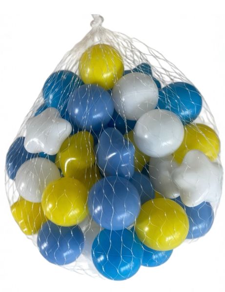 Ball Pit Balls Round and Star Shapes 100 Piece