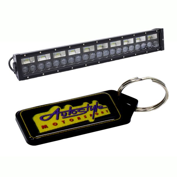 Off-Road 615mm Length LED Light Bar -150 Watt &amp; Gel Key Holder