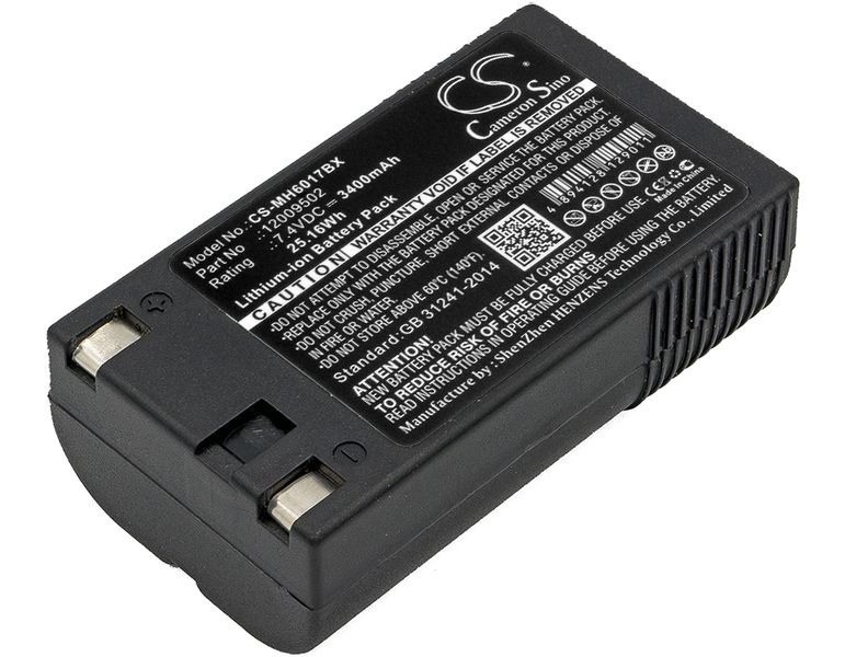 MONARCH 6017 Handiprint BarCode, Scanner Battery/3400mAh