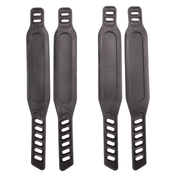 2 Pairs Bike Pedal Straps Adjustable Length Universal for Home or Gym