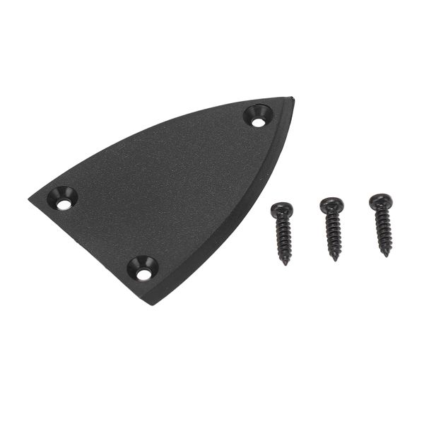 3 - Hole Black Truss Rod Cover