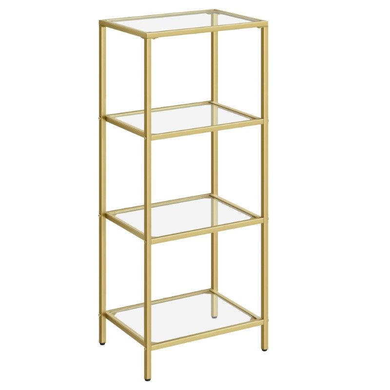 Bragg Galway 4Tier Glass Display Table Gold Shop Today. Get it