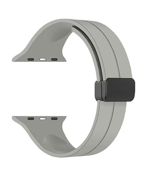 Silicone Magnetic Watch Strap Compatible With Apple Watch- 42/44/45/49mm