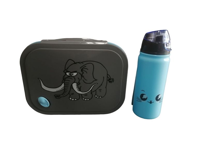 Lunch Box with Water Bottle