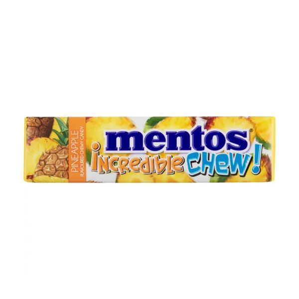 Mentos - Incredible Chew! Pineapple - 6 x 47g