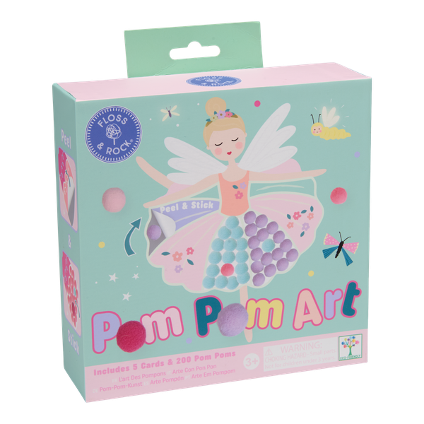 Floss &amp; Rock Pom Pom Art - Enchanted