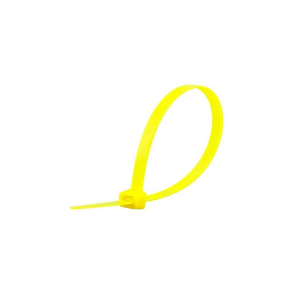 HELLERMAN TYTON - Yellow Insulok Nylon Cable Ties 198x4.7mm (100 Pack)