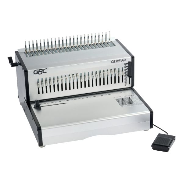 GBC CB30E Pro Heavy Duty Electric Punch and Comb Binding Machine