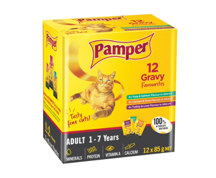 Pamper Fine Cut Multipack Gravy 48 X 85g