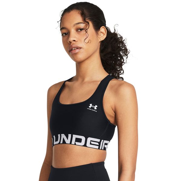 Under Armour Women's HeatGear Armour Mid Branded Sports Bra