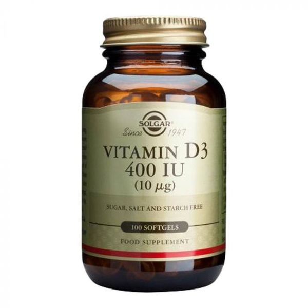 Solgar Vitamin D3 400IU