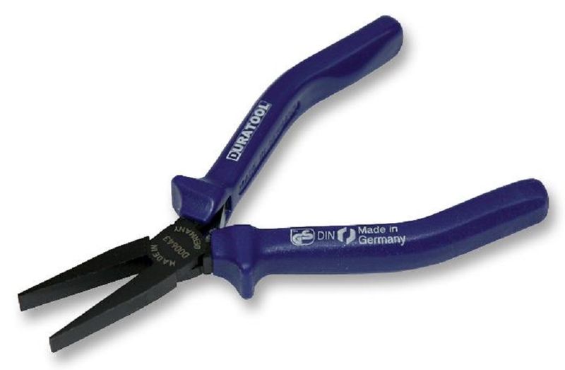Duratool (D00643) 130mm Length Flat Nose Plier