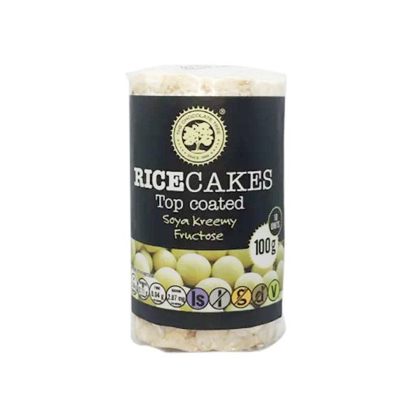 The Choc Tree - Soya Kreemy Top Coated Rice Cakes - 100g - 3 Pack