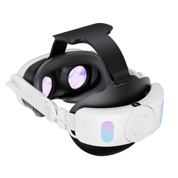 Head Strap for Meta/Oculus Quest 3/3S with Battery Pack &amp; Breathing Light