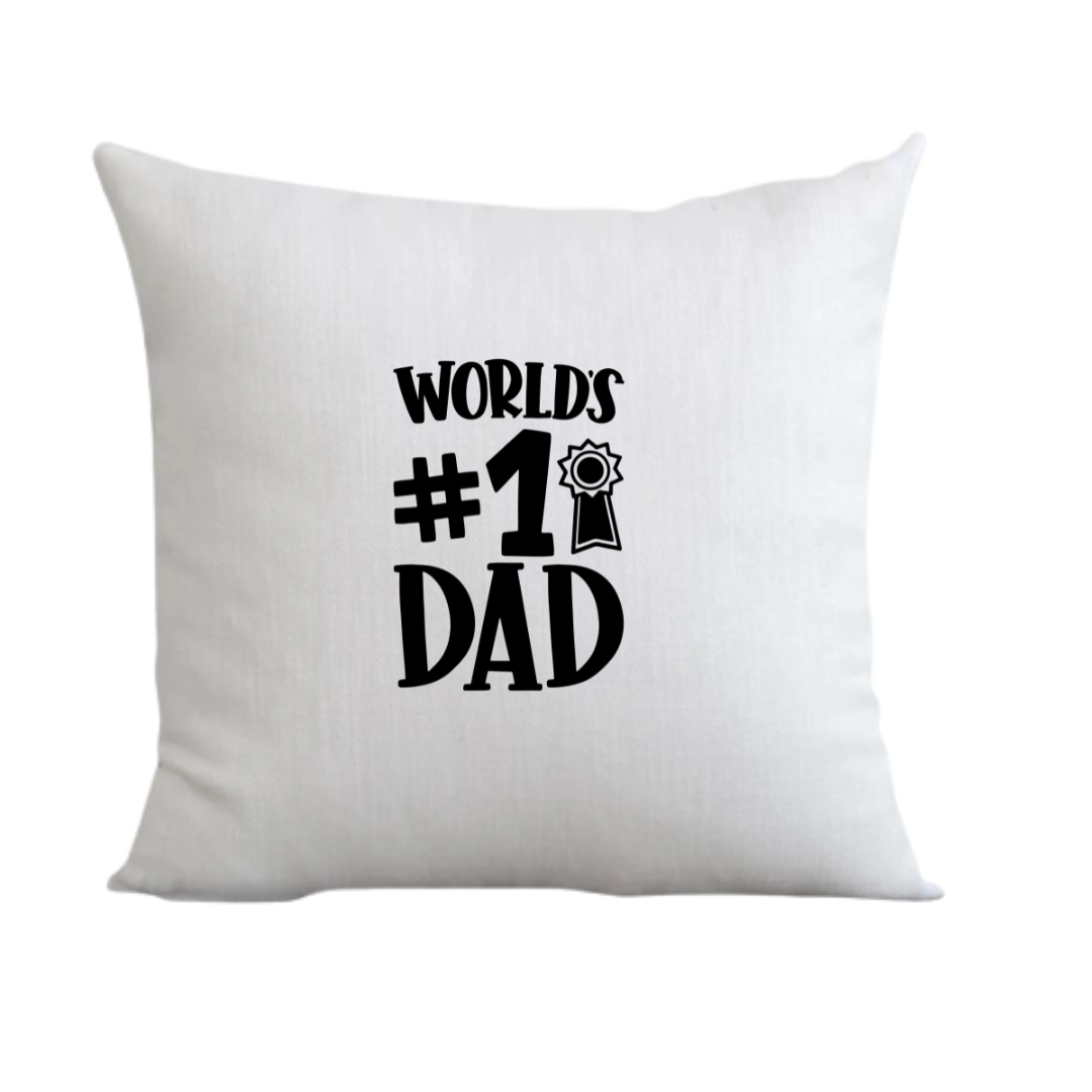 World's Number 1 Dad Father's Day Gift Pillow Shop Today. Get it