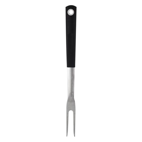 Regent Bbq Fork Stainless Steel With Tpr Handle, (400X32X20Mm)