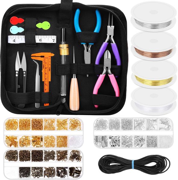 Jewellery Making Kit With Jewellery Making Tools, Very Suitable For DIY