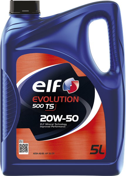 Elf Evolution 500 TS 20W-50 5L (Pack of 3)