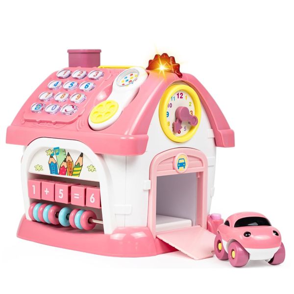Montessori Toys for Toddler, Musical Learning House Baby Toy for Ages 0-3