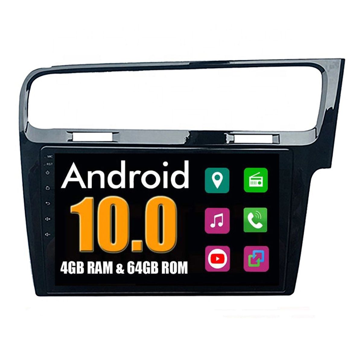 autoradio android volkswagen golf 7