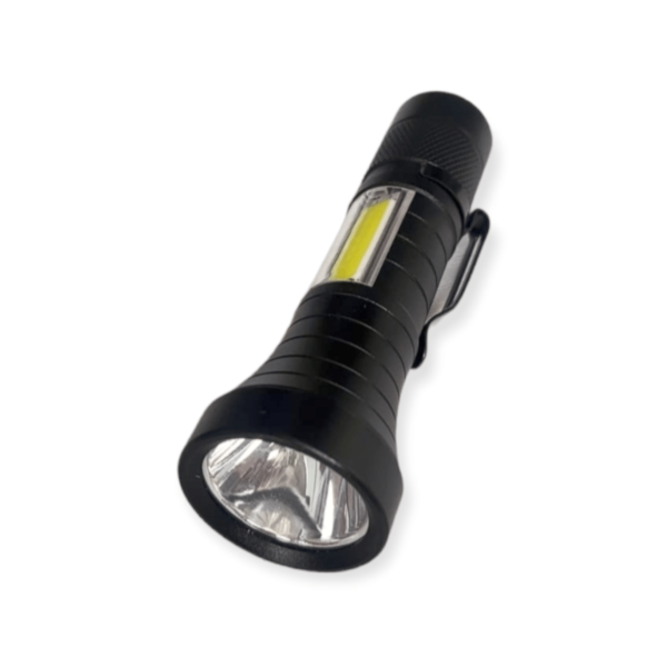 Portable Rechargeable LED Camping Mini COB Flashlight Torch