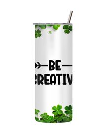 Creative 20 Oz Tumbler Lid Straw Motivational Sayings Graphic Gift Idea ...