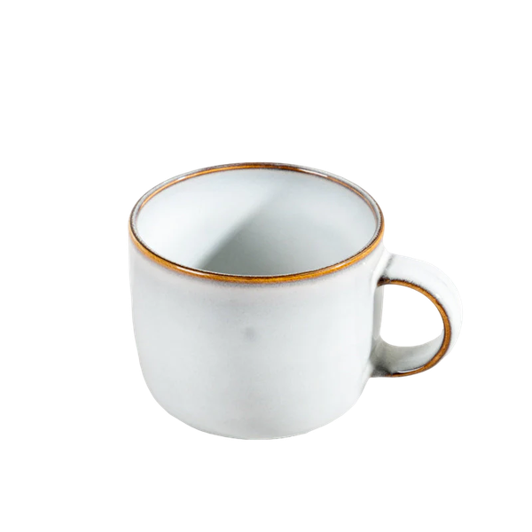 Light Grey Stoneware Mug - SetOf 6